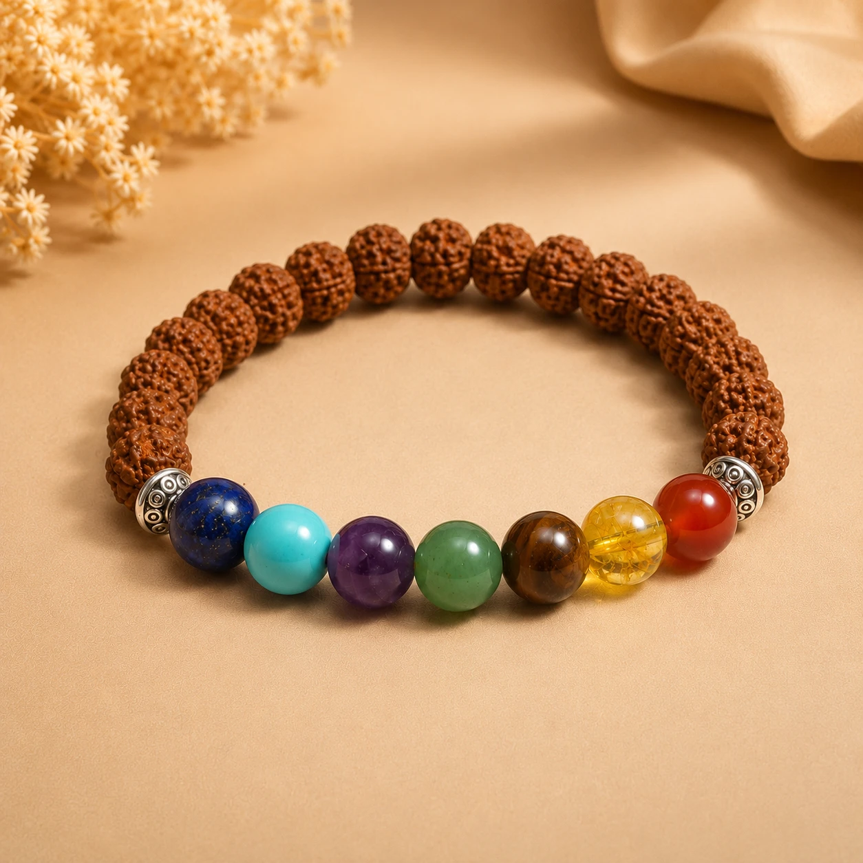 Gem Sagar 7 Chakra Rudraksha