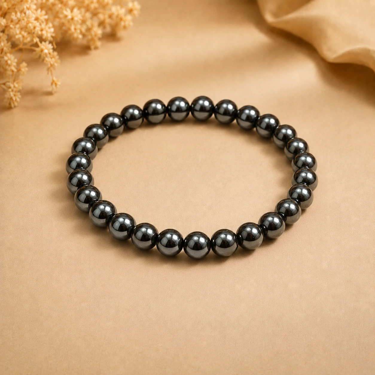 Gem Sagar Karz Mukti Hematite Bracelet