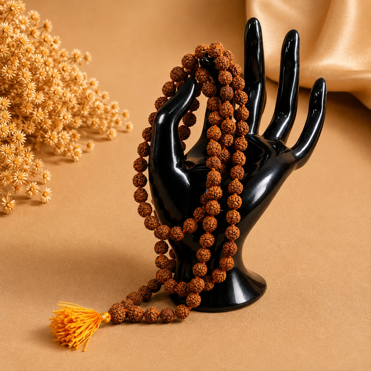 Gemsagar 108 Beads Rudraksha Mala