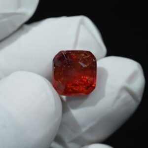 Natural Ceylon Gomed Ratna (Hessonite Garnet)  Origin Sri Lanka, Weight 7.15 Ratti / 6.50 Carat 100% Natural, Untreated, Lab-Tested (Copy)