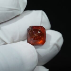 Natural Ceylon Gomed Ratna (Hessonite Garnet)  Origin Sri Lanka, Weight 7.15 Ratti / 6.50 Carat 100% Natural, Untreated, Lab-Tested (Copy)