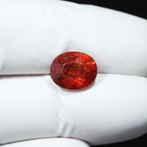 Natural Ceylon Gomed Ratna (Hessonite Garnet)  Origin Sri Lanka, Weight 6.24 Ratti / 5.680 Carat 100% Natural, Untreated, Lab-Tested (Copy) (Copy)