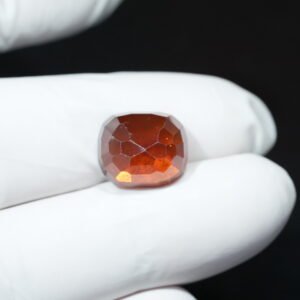 Natural African Gomed Ratna (Hessonite Garnet) Origin Africa, Weight 12.47 Ratti / 11.340 Carat, 100% Natural, Untreated, Lab-Tested