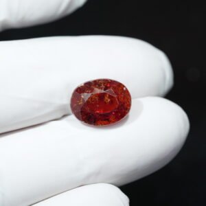Natural Ceylon Gomed Ratna (Hessonite Garnet) 7.80 Carat