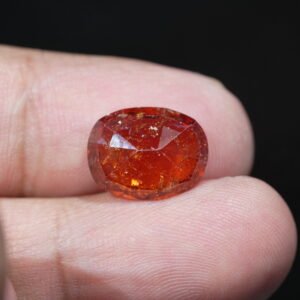 Natural Ceylon Gomed Ratna (Hessonite Garnet) 6.20.0 Carat , 6.82 ratti