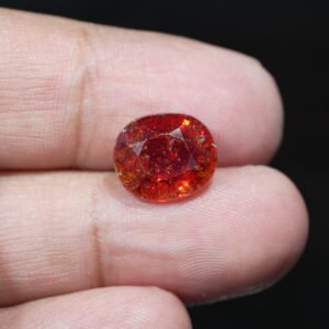 Natural Ceylon Gomed Ratna (Hessonite Garnet) 7.24.0 Carat , 7.96 Ratti