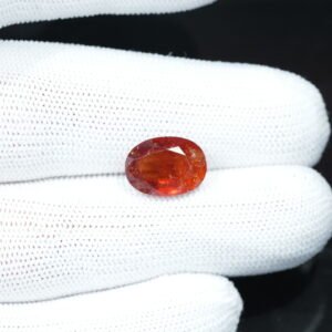 Natural Ceylon Gomed Ratna (Hessonite Garnet) 06.91 Carat , 07.60 Ratti