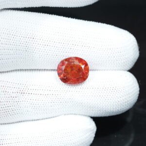 Natural Ceylon Gomed Ratna (Hessonite Garnet) 06.83 Carat , 07.51 Ratti