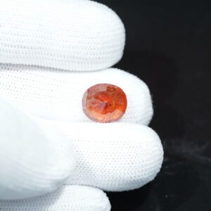 Natural Ceylon Gomed Ratna (Hessonite Garnet) 06.83 Carat , 07.51 Ratti