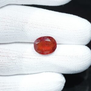 Natural Ceylon Gomed Ratna (Hessonite Garnet) 09.52 Carat , 10.42 Ratti
