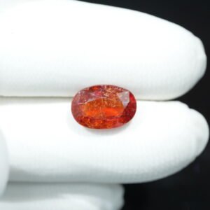 Natural Ceylon Gomed Ratna (Hessonite Garnet) 06.14 Carat , 06.75 Ratti