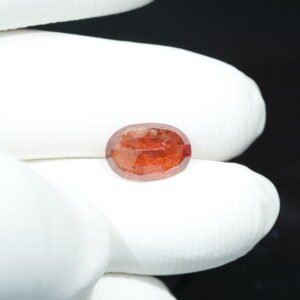Natural Ceylon Gomed Ratna (Hessonite Garnet) 06.14 Carat , 06.75 Ratti