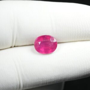 Natural African Manik (Ruby Gemstone) Weight: 5.60 Ratti / 05.10 Carat