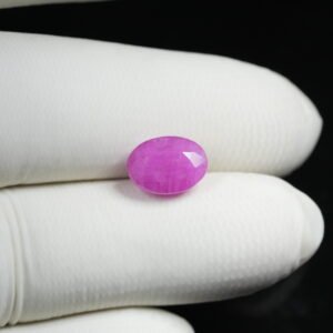 Natural Burmese Manik (Ruby Gemstone) 100% Natural Weight: 07.24 Ratti / 6.59 Carat