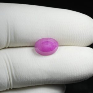 Natural Burmese Manik (Ruby Gemstone) 100% Natural Weight: 07.24 Ratti / 6.59 Carat