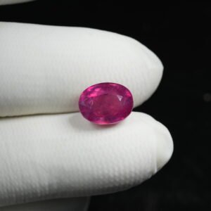 Natural African Manik (Ruby Gemstone) Weight: 8.03 Ratti / 07.30 Carat