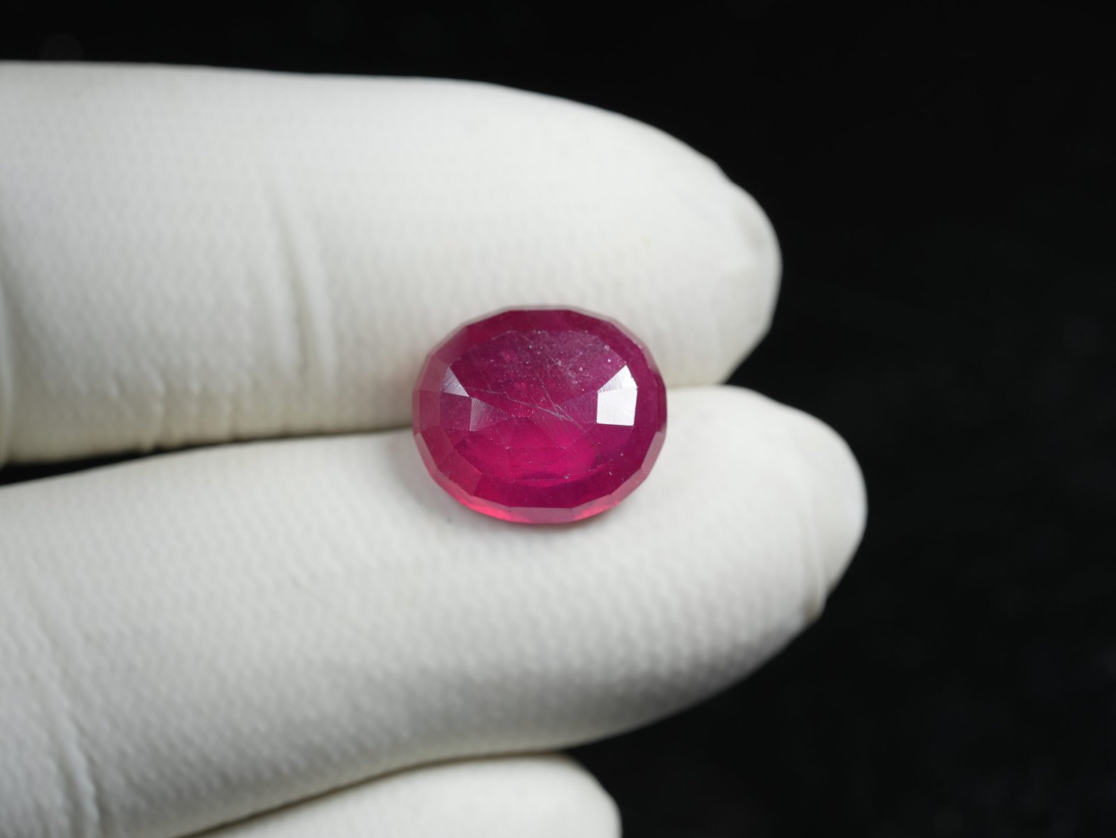 Natural African Manik (Ruby Gemstone) Weight: 10.57 Ratti / 9.61 Carat - Image 4