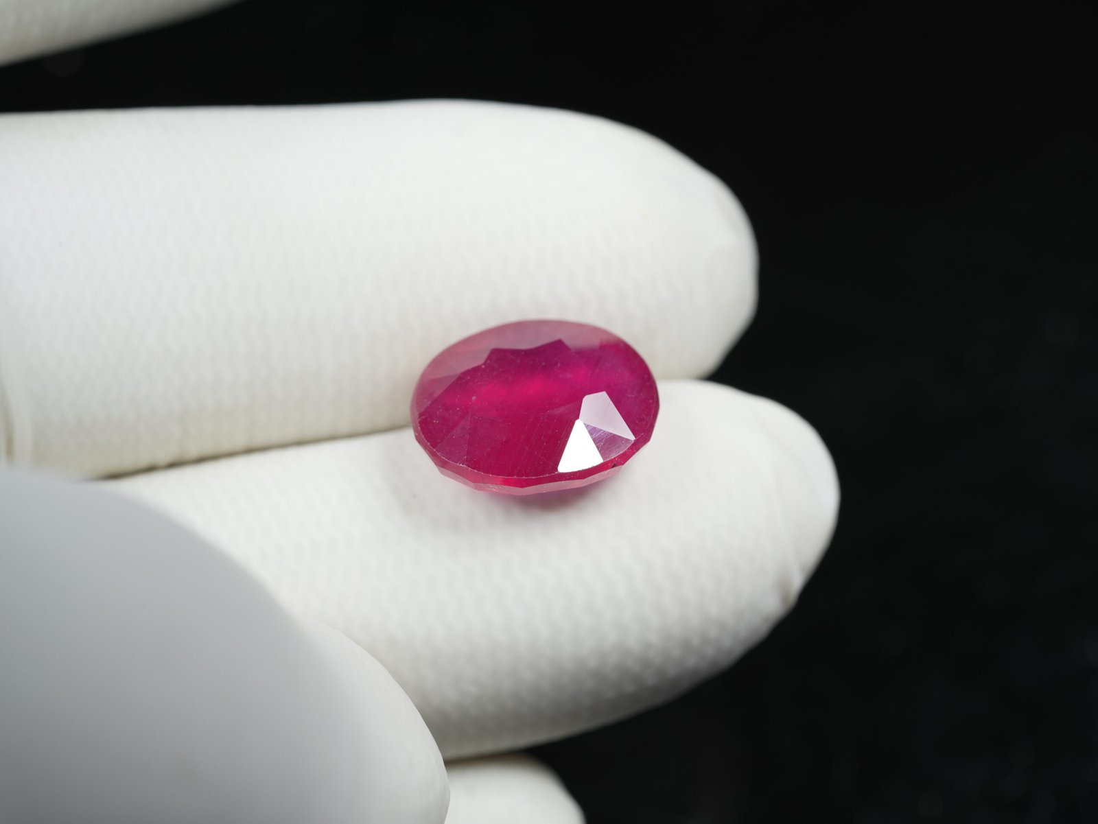 Natural African Manik (Ruby Gemstone) Weight: 10.57 Ratti / 9.61 Carat - Image 6
