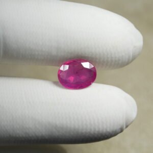 Natural African Manik (Ruby Gemstone) Weight: 04.65 Ratti / 04.23 Carat