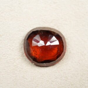 Natural African Gomed Ratna (Hessonite Garnet) Origin Africa, Weight 12.54 Ratti / 11.40 Carat,