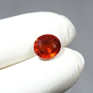 Natural Ceylon Gomed Ratna (Hessonite Garnet) 05.84 Carat , 6.42 Ratti
