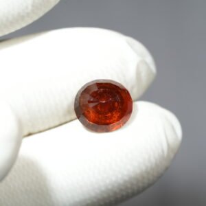 Natural Ceylon Gomed Ratna (Hessonite Garnet) 05.84 Carat , 6.42 Ratti