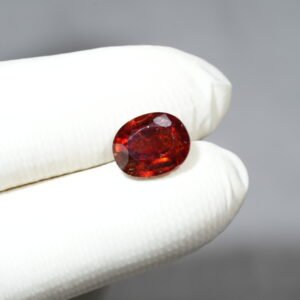 Natural Ceylon Gomed Ratna (Hessonite Garnet) 7.060 Carat , 07.76 Ratti