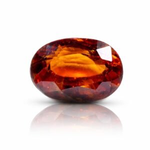 Natural Hessonite Garnet (Gomed) 10.37 Carat – Certified GIL