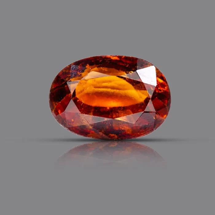 Natural Hessonite Garnet (Gomed) 10.37 Carat – Certified GIL