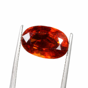 Natural Hessonite Garnet (Gomed) 10.37 Carat – Certified GIL