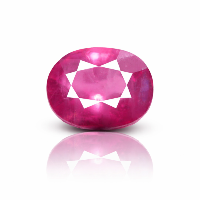 3.60 Ct Natural Pink Ruby (Manik) – GIL Certified Gemstone