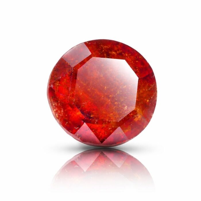 Hessonite Garnet (Gomed) 12.60 Carat – Natural Certified Gemstone