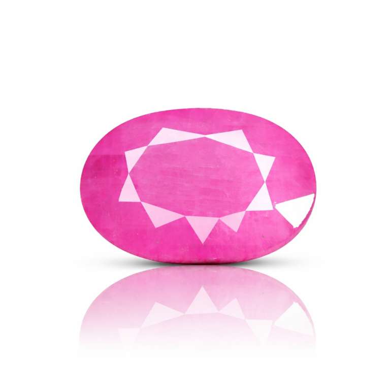 Natural Pink Ruby (Manik) 8.74 Carat – Certified Gemstone