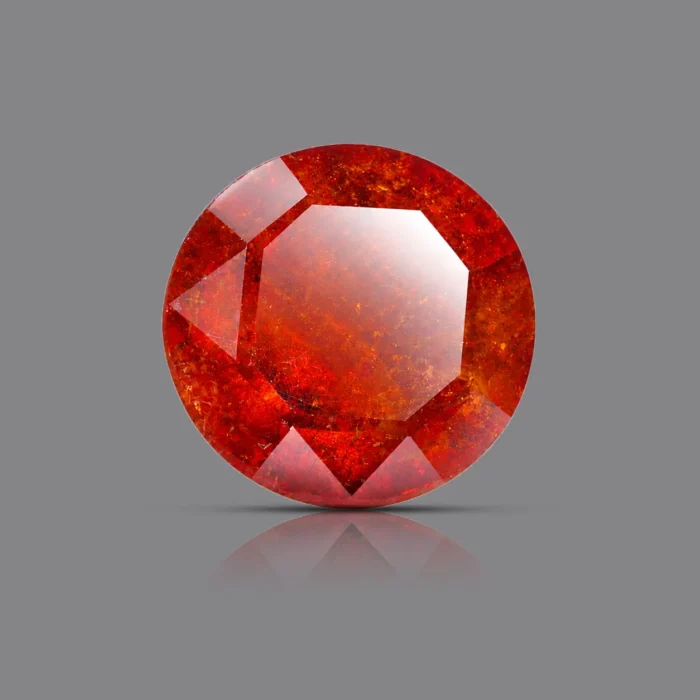 Hessonite Garnet (Gomed) 12.60 Carat – Natural Certified Gemstone