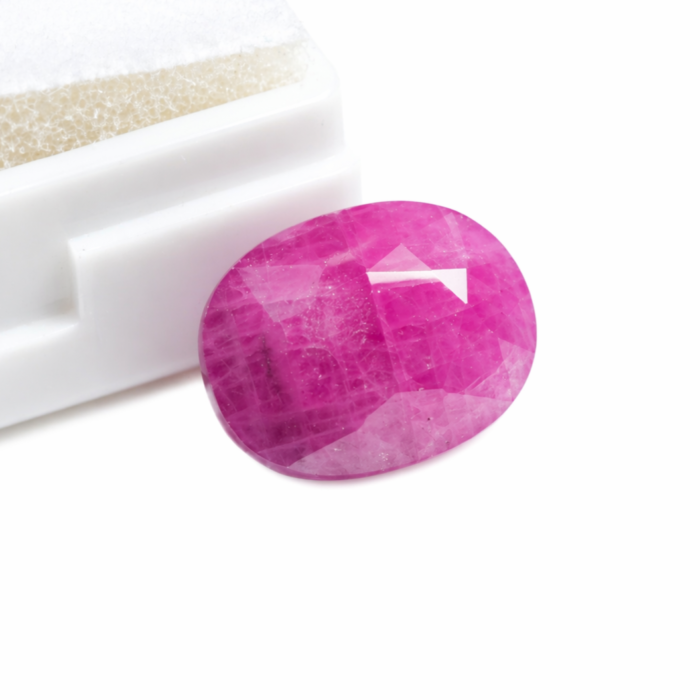 6.50 Ct Natural Pink Ruby (Manik) – Certified Gemstone