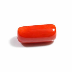 Natural Moonga Stone 8.92 Ct | Certified Red Coral