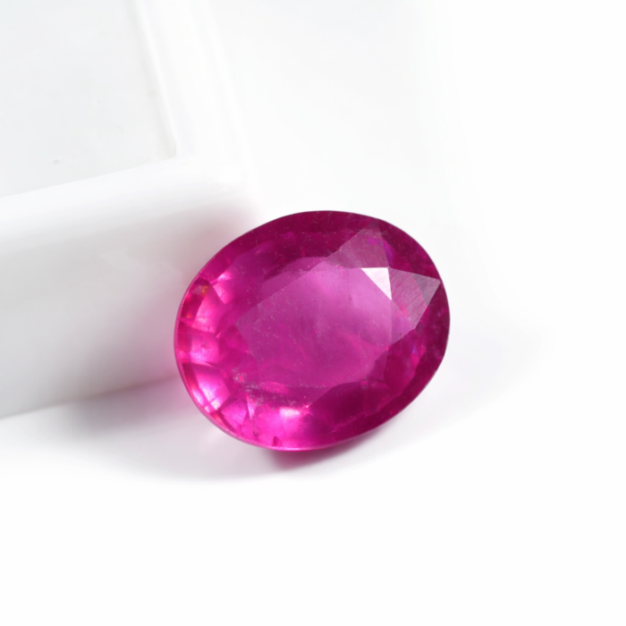 Premium 4.67 Ct Pink Ruby (Manik) – Natural Certified Gemstone