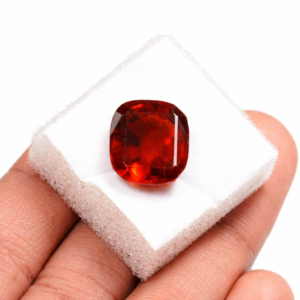 Natural African Hessonite Garnet (Gomed) 11.34 Carat – Certified GIL