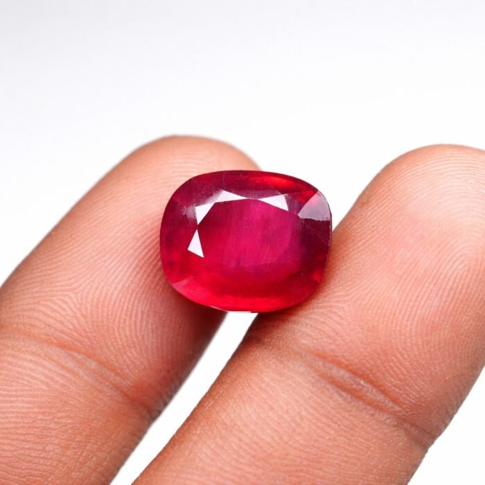 10.37 Ct Natural Pink Ruby (Manik) – GIL Certified Premium Gemstone