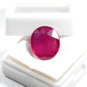 9.61 Ct Natural African Pink Ruby Stone – Certified Manik Gemstone for Ring