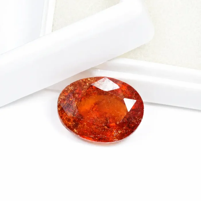 Natural Hessonite Garnet (Gomed)-8.08 ct