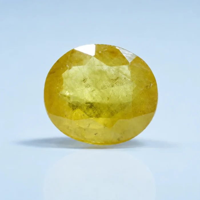 Natural Yellow Sapphire (Pukhraj) – 5.31 cts
