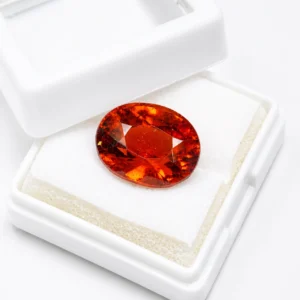 Natural Hessonite Garnet (Gomed)- 9.84 ct