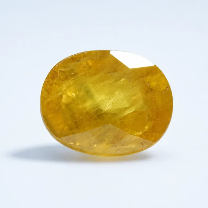 Natural Yellow Sapphire (Pukhraj) – 4.77 cts