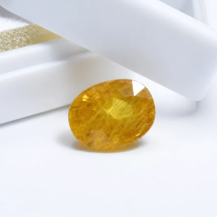 Natural Yellow Sapphire (Pukhraj) – 4.77 cts