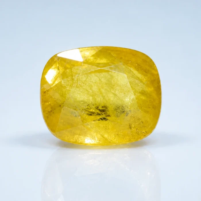 Natural Yellow Sapphire (Pukhraj) – 4.36 cts