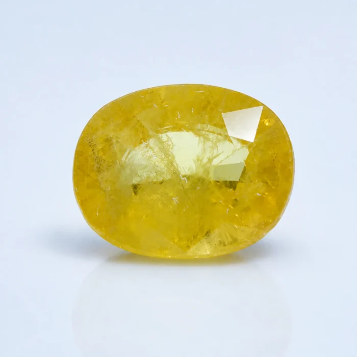 Natural Yellow Sapphire (Pukhraj) – 3.94 cts