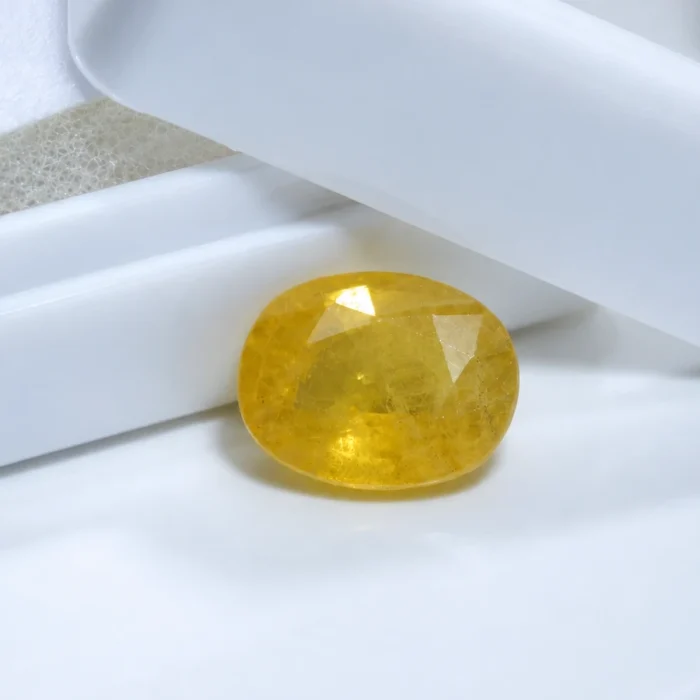 Natural Yellow Sapphire (Pukhraj) – 3.94 cts