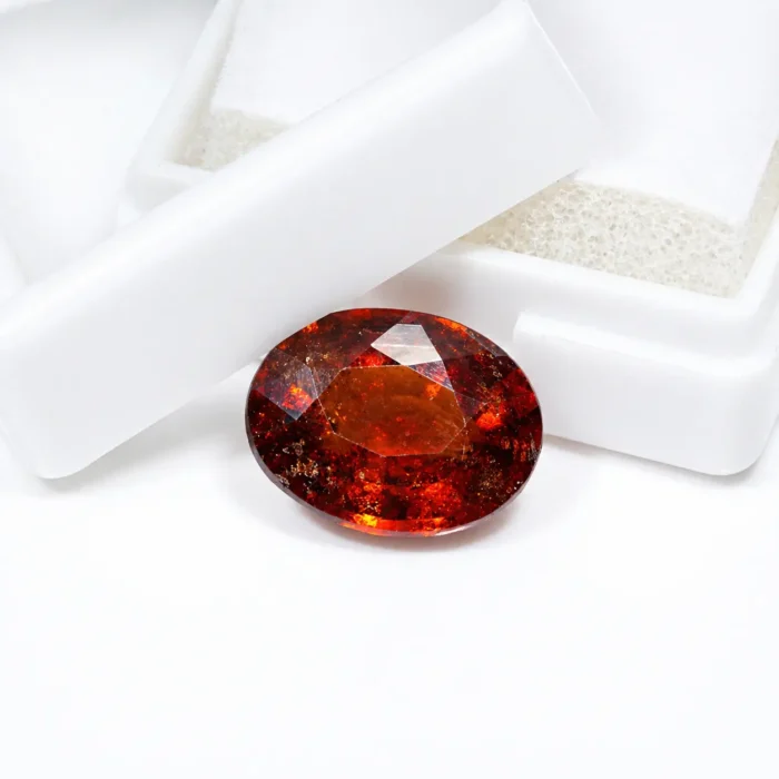 Natural Hessonite Garnet (Gomed)- 5.78 cts