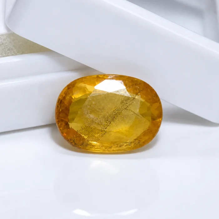 Natural Yellow Sapphire (Pukhraj) – 4.09 cts